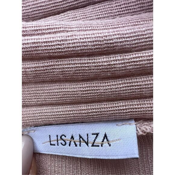 Lisanza Women Open Front Wool & Silk Size V - Picture 3 of 6